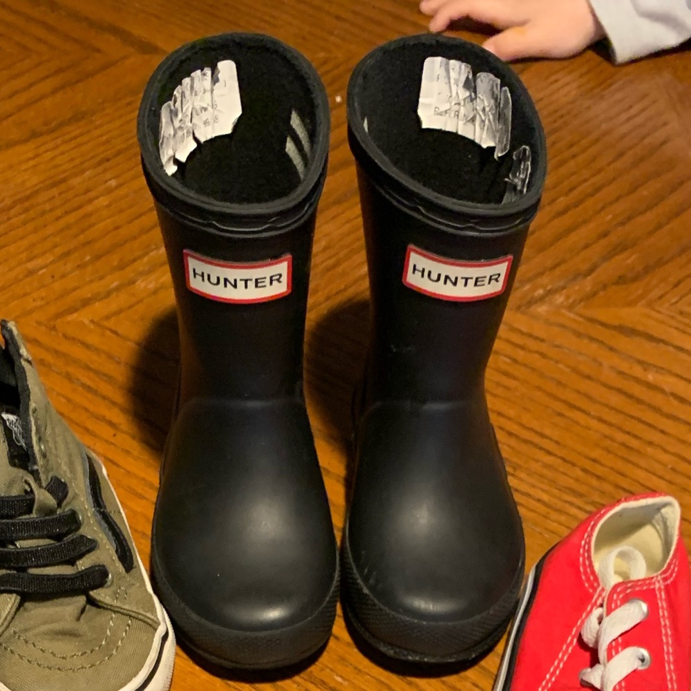 Toddler Hunter boots black
